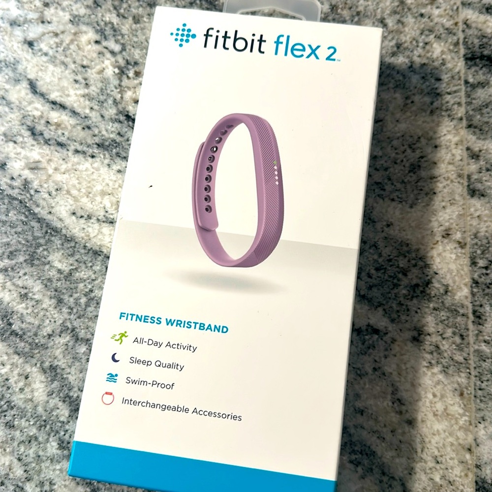 Fitbit Flex 2 tracker BANDS ONLY lavender